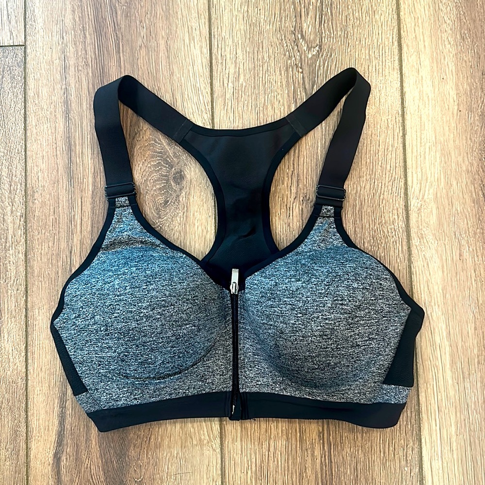 VSX Sport front zip racer back sports bra